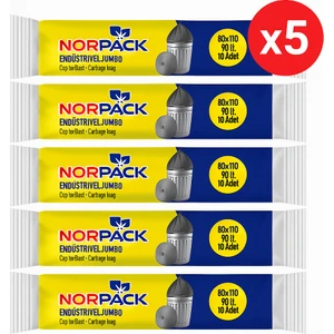 Endüstriyel Jumbo 400GR 5 Adet Rulo 80X110 90LT