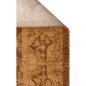 Akbel Halı Shiraz SHR 01 Bej - Vintage Eskitme Desenli Yumuşak Dokulu Modern Makine Halısı