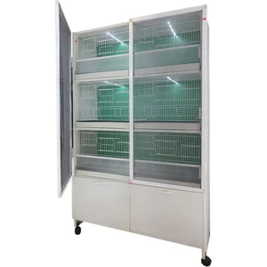 İstanbul Kafes - Model M06D PVC KUŞ DOLABI - PVC KAFES - SALMA KAFES (MONTAJLI KURULU GÖNDERİM)