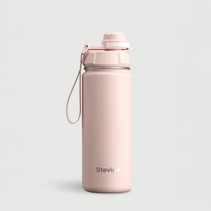 1 Hand Leak-Proof Sızdırmaz Çelik Termos 500 Ml Icy Pınk St-222