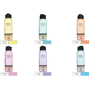 Akrilik Boya Pastel Renkler 140 ml 6'lı
