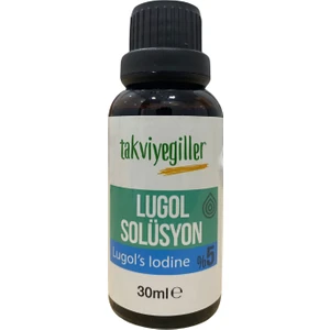 %5 Lugol Solüsyon 30 ml