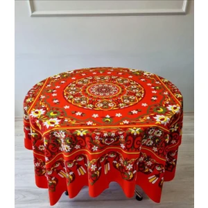 Otantik Kare Masa Örtüsü