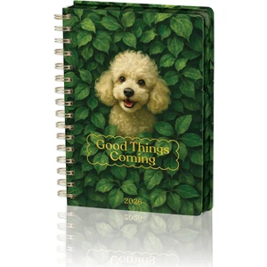 Victoria's Journals Spiralli Sert Kapak 2026 Günlük Ajanda A5