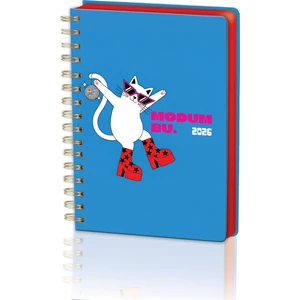 Victoria's Journals Spiralli Sert Kapak 2026 Günlük Ajanda A5