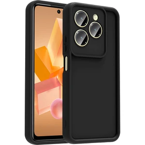 Infinix Hot 40 Kılıf Kamera Korumalı Kalın Kenarlı Viera Silikon Case
