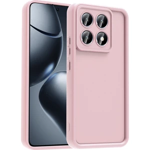 Xiaomi 14T Kılıf Kamera Korumalı Kalın Kenarlı Viera Silikon Case