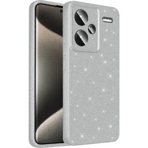 Xiaomi Redmi Note 13 Pro Plus 5g Kılıf Simli Silikon Lüks Kapak