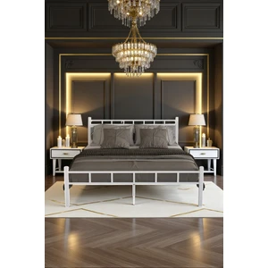 Serenita Serisi Tek Kişilik Metal Ferforje Karyola 120X200