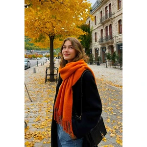 Kadın Özel Karışımlı Akrilik Atkı Şal