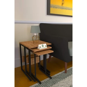 Yılkı Mobilya Zigon Sehpa 3'lü