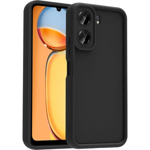 Xiaomi Poco C65 Kılıf Kamera Korumalı Kalın Kenarlı Viera Silikon Case