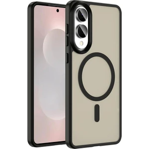 Samsung Galaxy S25 Edge Için Magsafe ile Uyumlu Kılıf Mat Yüzey Sio Kapak