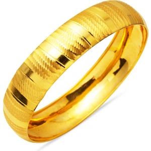 1,5 cm Enli 8 Ayar Altın Bilezik