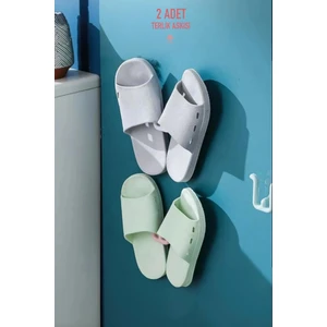 Terlik Askılığı Yapışkanlı Terlik Ayakkabı Organizeri Askı Düzenleyici