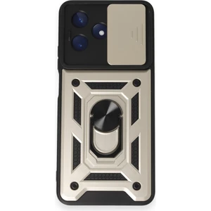 Realme C53 Kılıf Kamera Koruma Sürgülü Şık Pars Tank Sert Silikon Kapak