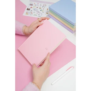 Matt Notebook Youna 2026 Yılı A5 Ajanda 15X21 cm - 12 Aylık - Dikey Tasarım – Pembe