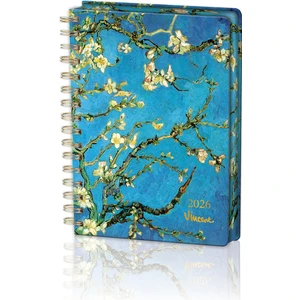 Victoria's Journals Spiralli Sert Kapak 2026 Günlük Ajanda A5