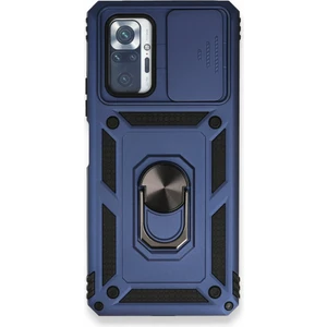 Techno Guru Redmi Note 10 Pro Kılıf Kamera Koruma Sürgülü Şık Pars Tank Sert Silikon Kapak