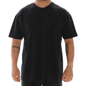 Triya Wear Studio Erkek Oversıze Siyah T-Shırt