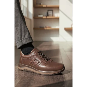 Hakiki Deri Ortopedik Rahat Erkek Ayakkabı