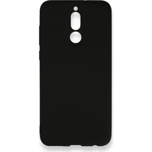 Techno Guru Huawei Mate 10 Lite Kılıf Içi Kadife Kaplı Nano Silikon Kapak - Siyah