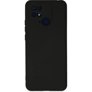 Techno Guru Poco C40 Kılıf Içi Kadife Kaplı Nano Silikon Kapak - Siyah