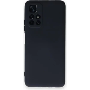 Techno Guru Poco M4 Pro 5g Kılıf Içi Kadife Kaplı Nano Silikon Kapak - Lacivert