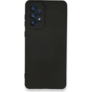 Techno Guru Samsung Galaxy A53 5g Kılıf Içi Kadife Kaplı Nano Silikon Kapak - Siyah