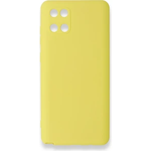 Techno Guru Samsung Galaxy A81 / Note 10 Lite Kılıf Içi Kadife Kaplı Nano Silikon Kapak - Sarı