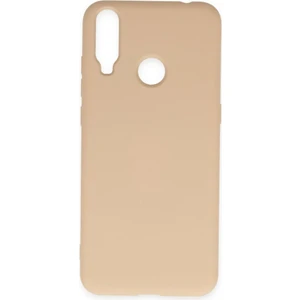 Techno Guru General Mobile Gm 10 Kılıf Içi Kadife Kaplı Nano Silikon Kapak - Pudra