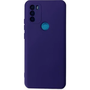 General Mobile Gm 21 Plus Kılıf Içi Kadife Kaplı Nano Silikon Kapak - Mor