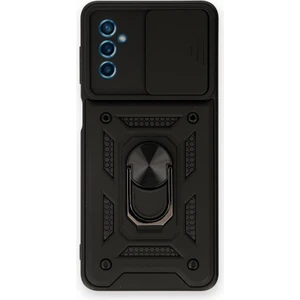 Techno Guru Samsung Galaxy M52 5g Kılıf Kamera Koruma Sürgülü Şık Pars Tank Sert Silikon Kapak