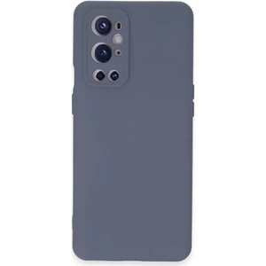 Techno Guru One Plus 9 Pro Kılıf Içi Kadife Kaplı Nano Silikon Kapak - Gri