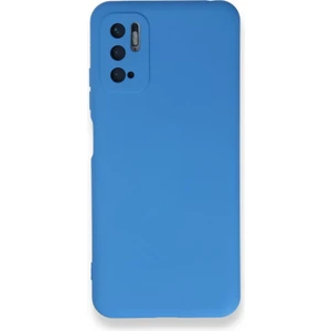 Techno Guru Redmi Note 10 5g Kılıf Içi Kadife Kaplı Nano Silikon Kapak - Mavi
