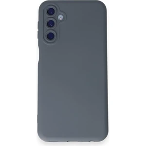 Techno Guru Samsung Galaxy M14 5g Kılıf Içi Kadife Kaplı Nano Silikon Kapak - Gri