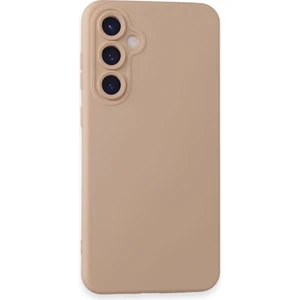 Techno Guru Samsung Galaxy S24 Kılıf Içi Kadife Kaplı Nano Silikon Kapak - Pudra