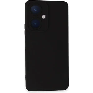 Vivo Y27 Kılıf Içi Kadife Kaplı Nano Silikon Kapak - Siyah