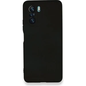 Xiaomi Mi 11I Kılıf Içi Kadife Kaplı Nano Silikon Kapak - Siyah