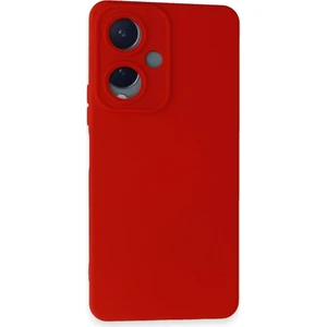 Vivo Y17S Kılıf Içi Kadife Kaplı Nano Silikon Kapak - Kırmızı