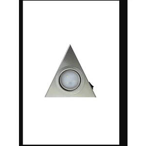 Mutfak Tezgah Dolap Altı Üçgen Spot 3W LED Beyaz Modern Tasarım İçin