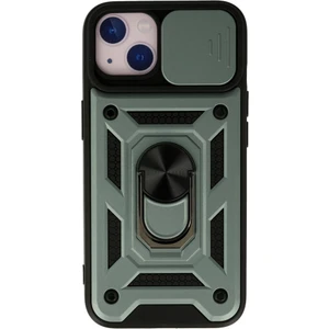 Royal Case iPhone 15 Kılıf Tam Koruma Sağlayan Kamera Sürgülü Sert Silikon Kapak Ryc/pars Yüzüklü