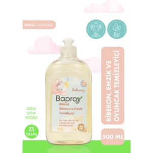 Bitkisel Biberon ve Emzik Temizleyici 500 ml Parfümsüz, Zararlı Kimyasallar İçermez