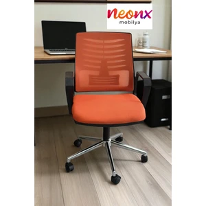Neonx/life Metal Ayaklı Çalışma Sandalyesi Metal Ayaklı/personel Koltuğu/ofis Sandalyesi/ofis Kolltuğu//genç Odası/çocuk Odası