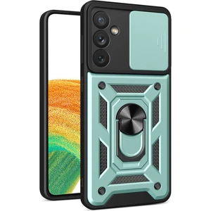 Royal Case Samsung Galaxy A34 5g Kılıf Tam Koruma Sağlayan Kamera Sürgülü Sert Silikon Kapak Ryc/pars Yüzüklü