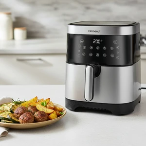 Airfryday Inox 2512H Xxxl Dokunmatik Ekran 10 Programlı Airfryer