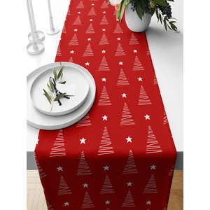 Bertille Home Yılbaşı Serisi 140X40 cm Dijital Baskılı Runner (Christmas Noel)