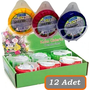 Neler Geldi Neler 12 Adet Econet Askılı Wc Koku Giderici 50 Gram Tuvalet Banyo Koku Giderici Blok Koku Giderici