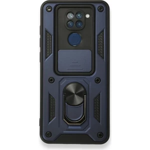 Techno Guru Redmi Note 9 Kılıf Kamera Koruma Sürgülü Şık Pars Tank Sert Silikon Kapak