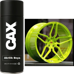 Metalik x Sarı Araba Jant Sprey Akrilik Özel Yapım Sprey Boya 400 ml